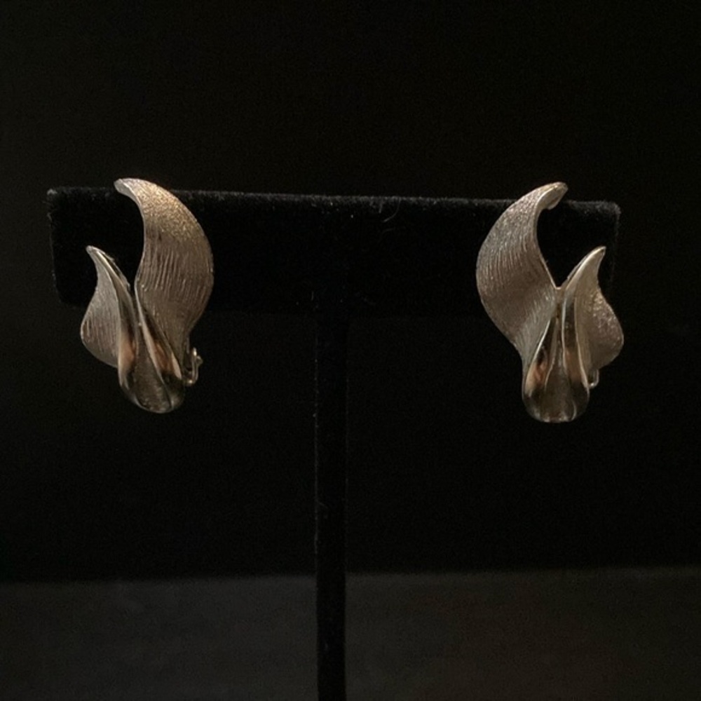 Elegant Silver Earrings Clip On